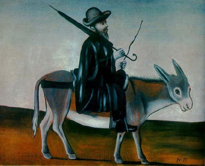 Niko Pirosmanashvili Healer on a Donkey